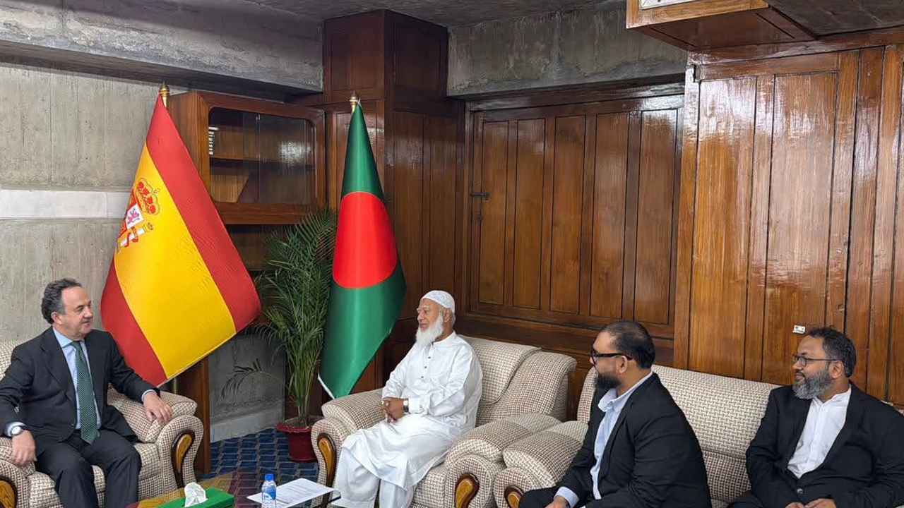 ফিলিস্তিন ইস্যুতে স্পেনের প্রশংসায় জামায়াত আমির