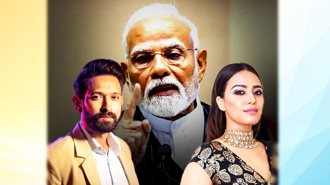 বিক্রান্তের মুখে মোদির চাটুকারিতা, স্বরার ব্যঙ্গ