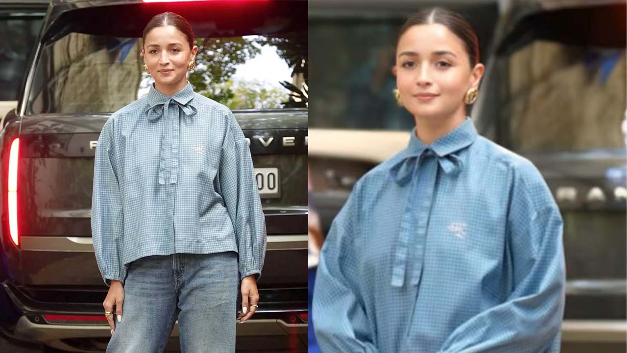 ‘কাপুর’ লেখা শার্টে নজর কাড়লেন আলিয়া ভাট