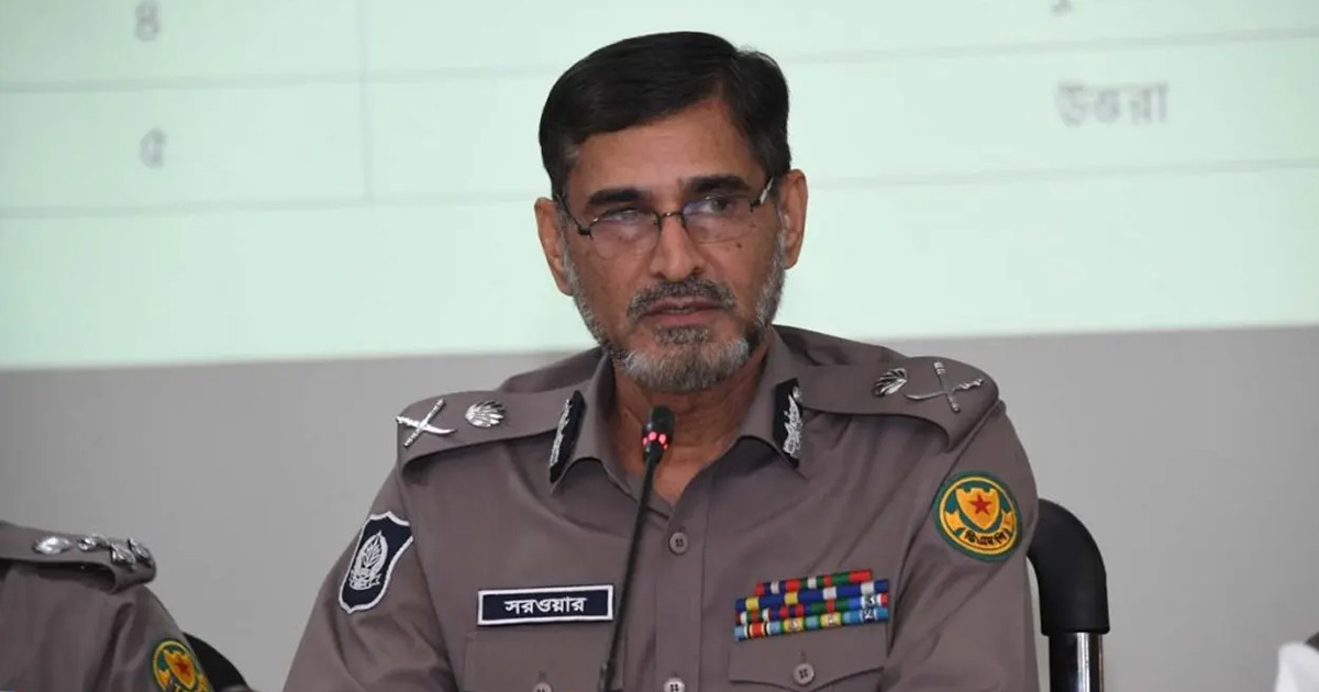 অবসরে গেলেন ভারপ্রাপ্ত ডিএমপি কমিশনার মো. সরওয়ার